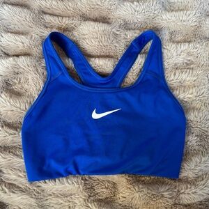 Nike Royal Blue Padless Sports Bra